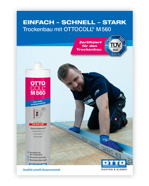 Trockenbau mit OTTOCOLL® M 560