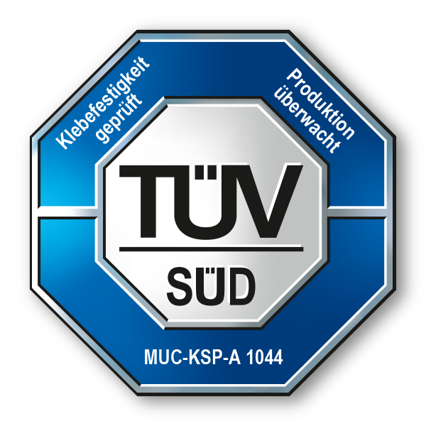 TÜV-Logo Trockenbauzulassung Standard DE