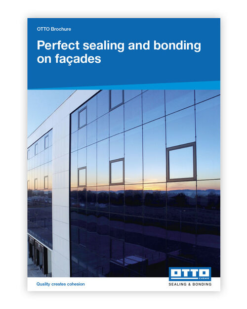 Perfect sealing and bonding on façades